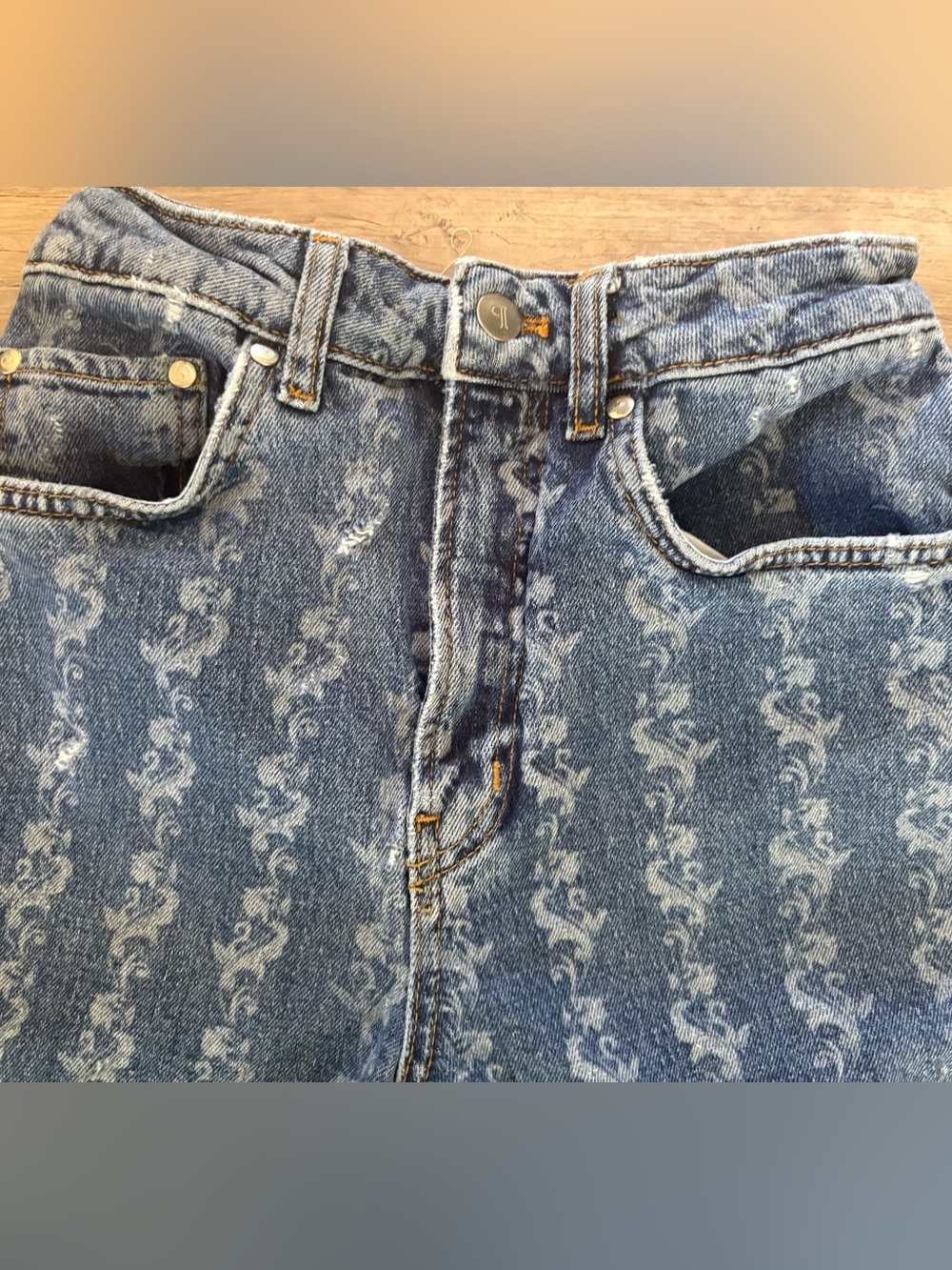 Anthropologie Pilcro Austyn High Rise Wide Leg Jeans Size 25 *Read Description* - Picture 2 of 14